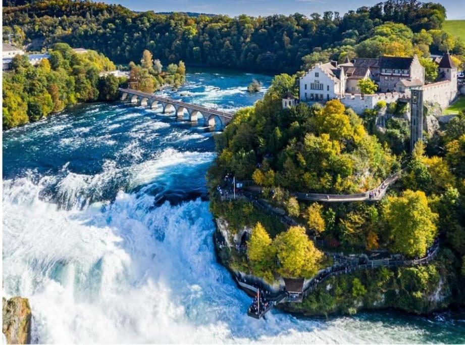 Schoene Einliegerwohnung 200M Vom Wasser Entfernt Stein Am Rhein Exteriér fotografie